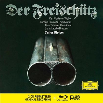 Carl Maria von Weber (1786-1826), Carlos Kleiber & Staatskapelle Dresden - Der Freischütz (2 CDs + Blu-ray)