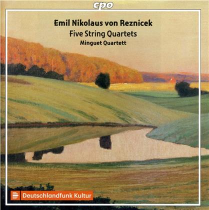 Minguet Quartett & Emil Nikolaus von Reznicek (1860-1945) - Five String Quartets (2 CDs)