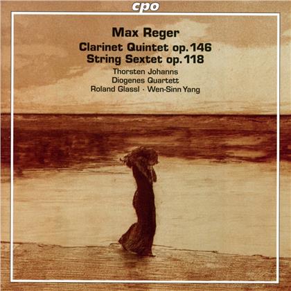 Roland Glassl, Wen-Sinn Yang, Max Reger (1873-1916), Thorsten Johanns & Diogenes Quartett - Clarinet Quintet - String Sextet