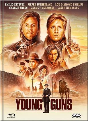 Young Guns (1988) (Cover F, Limited Edition, Mediabook, Blu-ray + DVD)