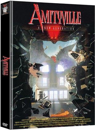 Amityville - A New Generation (1993) (Super Spooky Stories, Édition Limitée, Mediabook, 2 DVD)
