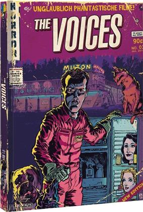 The Voices (2014) (UPFC - Unglaublich Phantastische Filme Collection, Limited Edition, Mediabook, Blu-ray + DVD)