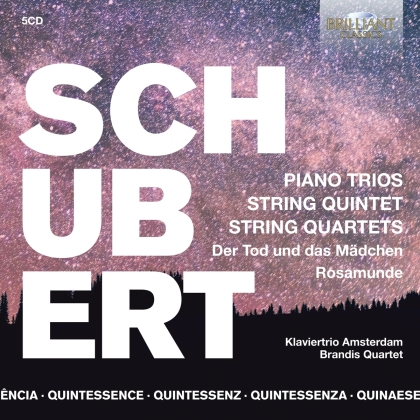 Klaviertrio Amsterdam & Franz Schubert (1797-1828) - Piano Trios, String Quintet (5 CDs)