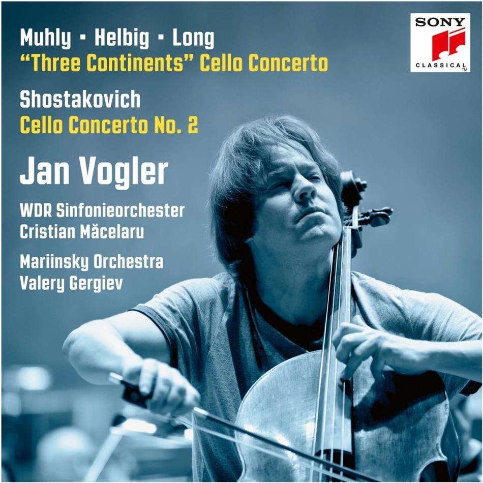 Nico Muhly, Sven Helbig, Zhou Long (*1953), Dimitri Schostakowitsch (1906-1975), Valery Gergiev, … - Three Continents / Cello Concerto 2