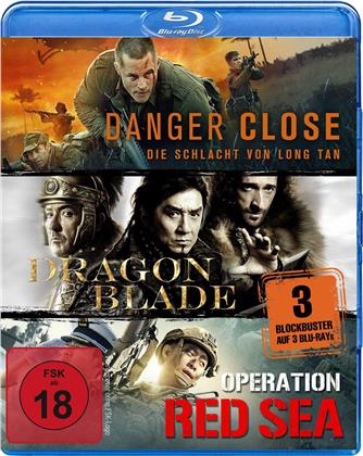 Danger Close / Dragon Blade / Operation Red Sea (3 Blu-rays)