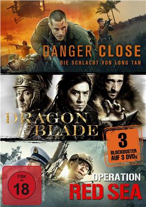 Danger Close / Dragon Blade / Operation Red Sea (3 DVDs)