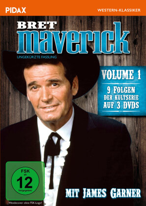 Bret Maverick - Vol. 1 (Pidax Western-Klassiker, Uncut, 3 DVD)