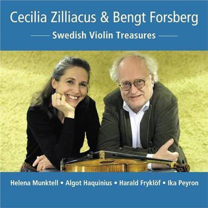 Cecilia Zilliacus, Bengt Forsberg, Helena Munktell, Algot Haquinius, Harald Fryklöf, … - Swedish Violin Treasures