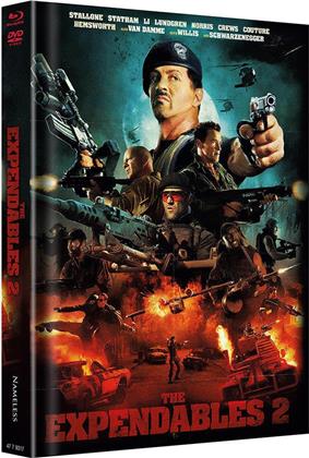 The Expendables 2 (2012) (Cover A, Edizione Limitata, Mediabook, Blu-ray + DVD)