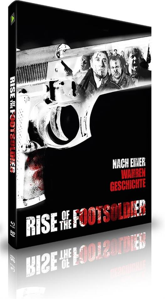 Rise of the Footsoldier (2007) (Extreme Edition, Cover B, Extended Edition, Limited Edition, Mediabook, Blu-ray + DVD)