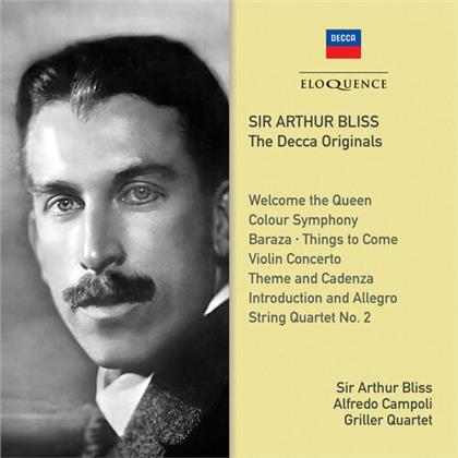 Griller Quartet, Alfredo Campoli & Sir Arthur Bliss (1891-1975) - The Decca Originals (Eloquence Australia)