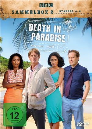 Death in Paradise - Staffel 4-6 (Sammelbox, BBC, 12 DVDs)