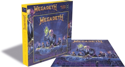 Megadeth: Rust In Peace - 500 Piece Jigsaw Puzzle