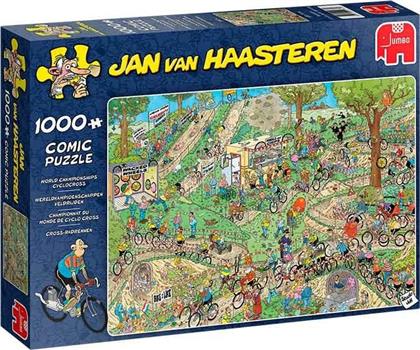 Jan van Haasteren: WM Cyclocross - 1000 Teile Puzzle