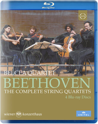 Belcea Quartet - Sämtliche Streichquartette (4 Blu-ray)