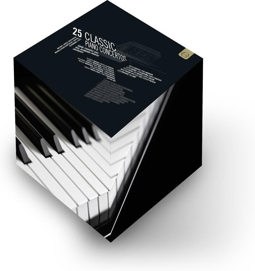 Various Artists - 25 Classic Piano Concerts (8 DVDs)