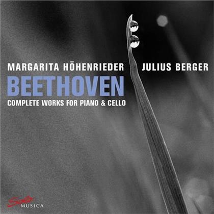 Ludwig van Beethoven (1770-1827), Julius Berger & Margarita Höhenrieder - Complete Works For Piano And Cello (2 CDs)