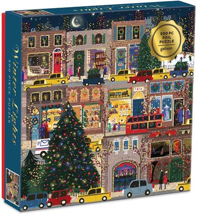 Winter Lights - 500 Piece Foil Puzzle