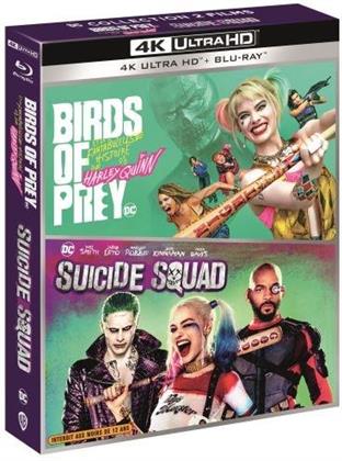 Birds of Prey (2020) / Suicide Squad (2016) (2 4K Ultra HDs + 2 Blu-ray)