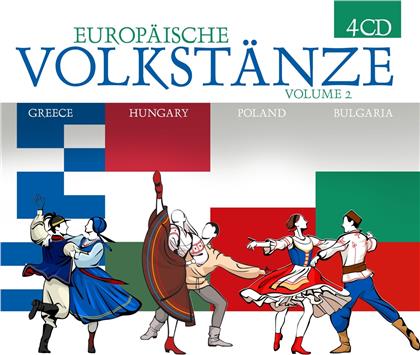 Europäische Volkstänze Vol. 2 (4 CDs)