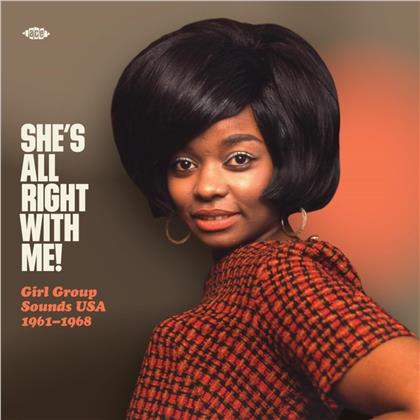 She's All Right With Me - Girl Group Sounds USA 1961 - 1968 (LP)