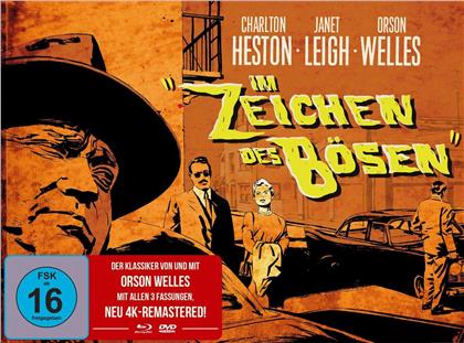 Im Zeichen des Bösen (1958) (b/w, Director's Cut, Cinema Version, Limited Edition, Mediabook, 2 Blu-rays)