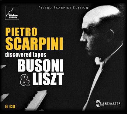 Ferruccio Busoni (1866-1924), Franz Liszt (1811-1886) & Pietro Scarpini - Plays Busoni And Liszt (6 CDs)