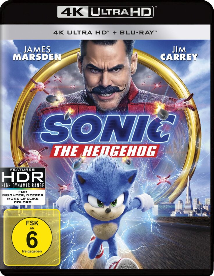 Sonic the Hedgehog (2020) (4K Ultra HD + Blu-ray)