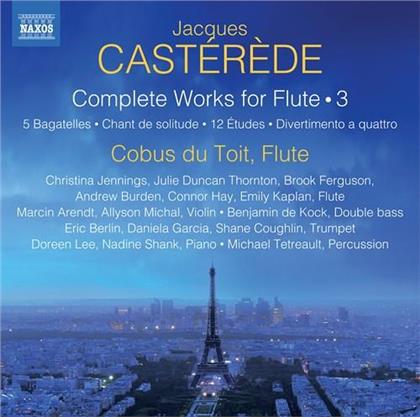 Jacques Casterede (1926-2014) & Cobus du Toit - Complete Works For Flute 3