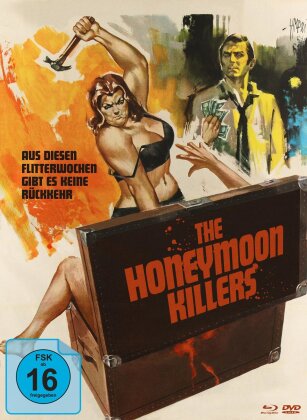 The Honeymoon Killers (1970) (Cover B, n/b, Edizione Limitata, Mediabook, Blu-ray + DVD)