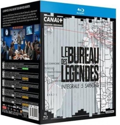 Le Bureau des Légendes - Saisons 1 à 5 (15 Blu-ray)