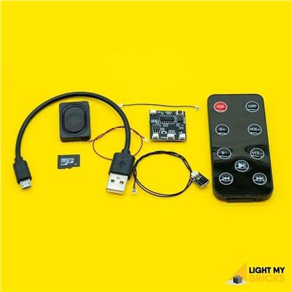 Light My Bricks - Fernbedienung für LED-Licht-Sets und Sound Element für LEGO®