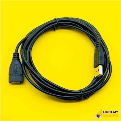 Light My Bricks - USB Erweiterungskabel 3 Meter