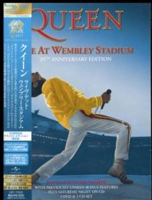 Queen - Live At Wembley Stadium (Japan Edition, Édition 25ème Anniversaire, 2 CD + 2 DVD)
