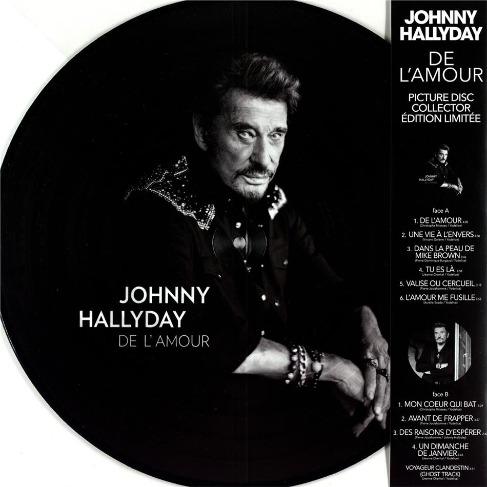 De L Amour 2020 Reissue Picture Disc Lp By Johnny Hallyday Cede Com
