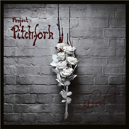 Project Pitchfork - Blood (2020 Reissue, Trisol, Limited, Red Splatter Vinyl, 2 LPs + 2 CDs)