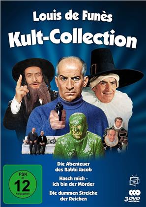 Louis de Funès Kult-Collection - 3 legendäre Kultfilme (Filmjuwelen, 3 DVDs)