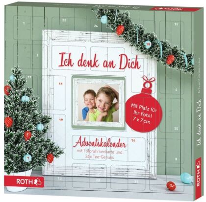 Fotorahmen-Adventskalender "Ich denk an Dich"