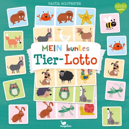 Mein buntes Tier-Lotto (Kinderspiel)