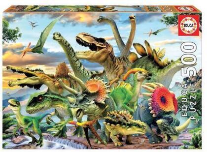 Dinosaurier 500 Teile Puzzle