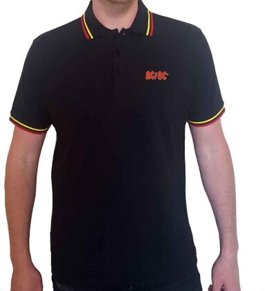 AC/DC Unisex Polo Shirt - Classic Logo