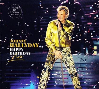 Johnny Hallyday - Happy Birthday Live - Parc de Sceaux (2 CDs + DVD)