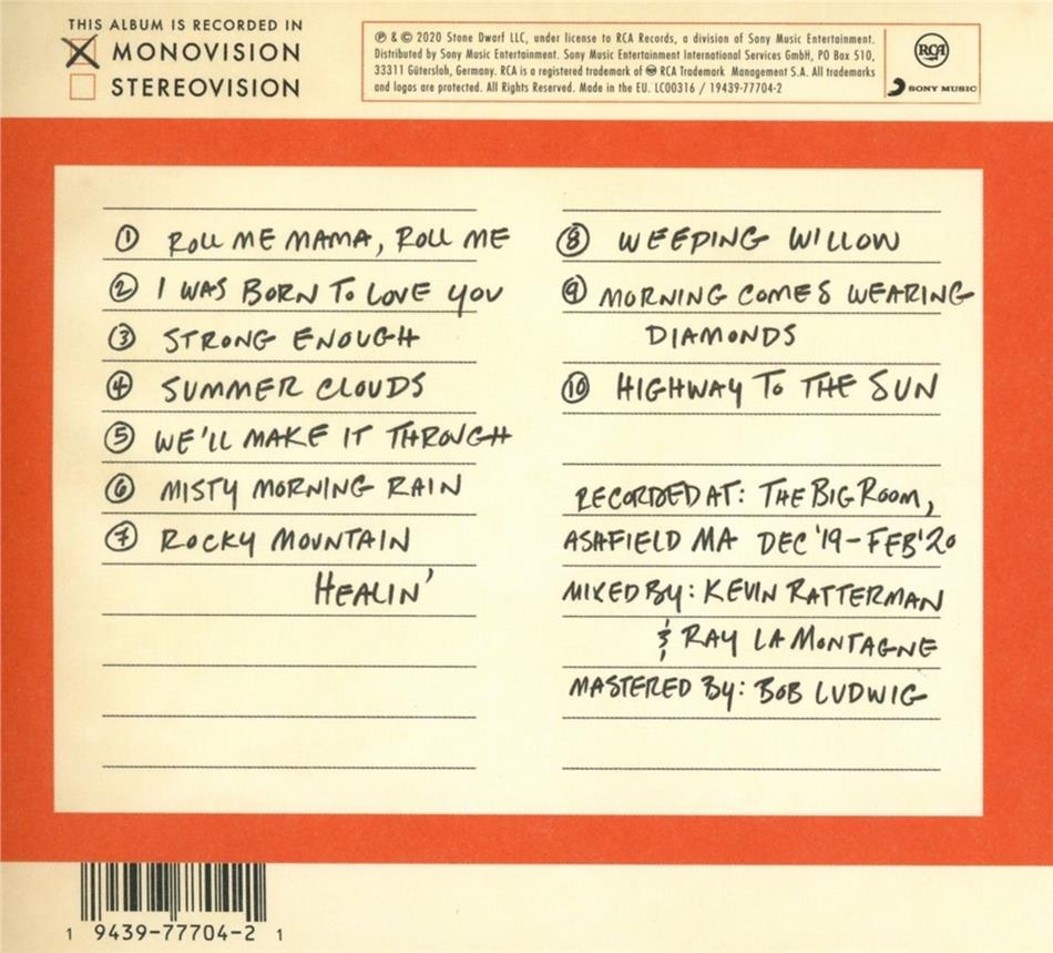 Monovision (Digipack) by Ray Lamontagne