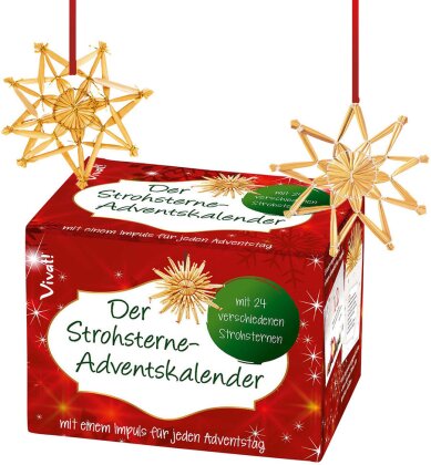 Der Strohsterne-Adventskalender