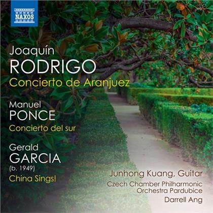Joaquin Rodrigo (1901-1999), Manuel Maria Ponce, Gerald Garcia (*1949), Daniel Ang, Junhong Kuang, … - Concierto De Aranjuez