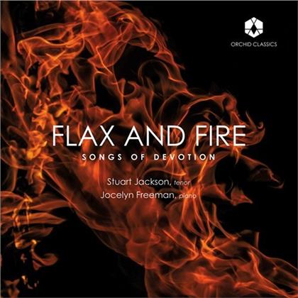 Benjamin Britten (1913-1976), Stuart Jackson & Jocelyn Freeman - Flax & Fire