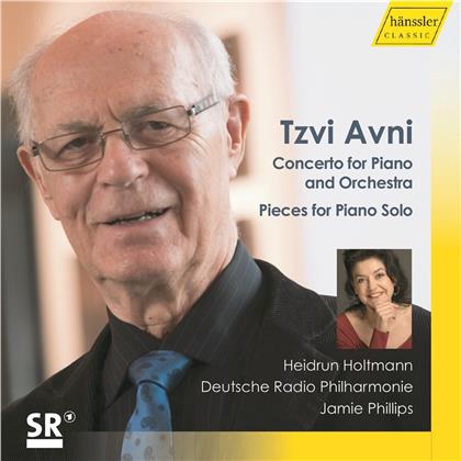 Tzvi Avni (*1927), Jamie Philips, Heidrun Holtmann & Deutsche Radio Philharmonie - Concerto For Piano & Orchestra