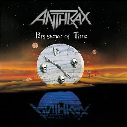 Anthrax - Persistence Of Time (2020 Reissue, Megaforce, Oversize Item Split, 30th Anniversary Edition, Orange Vinyl, 4 LPs)
