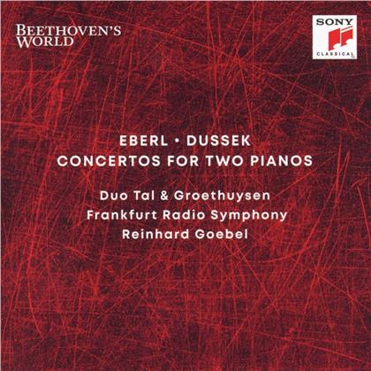 Tal & Groethuysen, Reinhard Goebel, Anton Eberl (1765-1807) & Johann Ladislaus Dussek (1760-1812) - Beethoven's World: Concertos for 2 Pianos