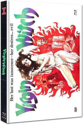 Virgin Witch (1972) (Eurocult Collection, Cover E, Limited Edition, Mediabook, Uncut, Blu-ray + DVD)